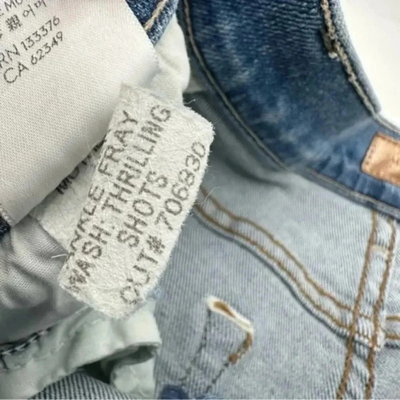 MOTHER The insider crop step fray thrilling shots size 28 B301 - Picture 7 of 9